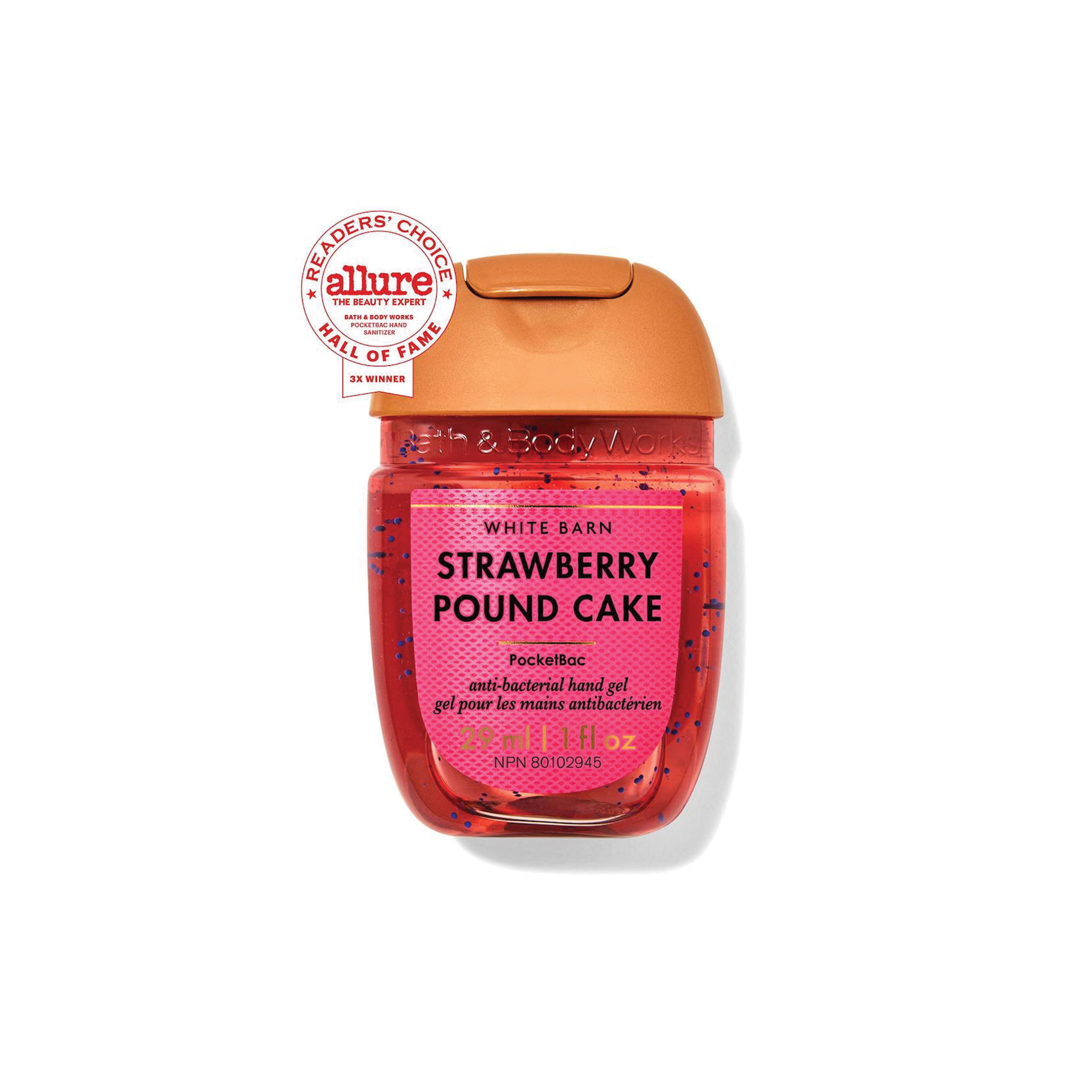 ژل دست ضدعفونی کننده مدل Strawberry Pound Cake