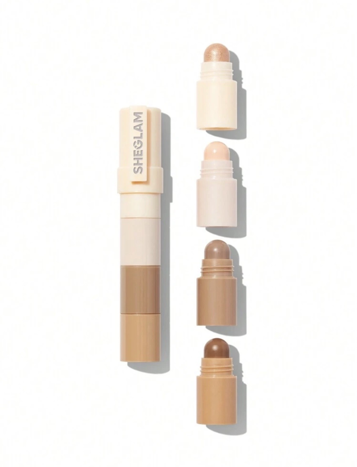 کانتور و هایلایتر ۴ طبقه مدل Multi-Glam Face Pen رنگ Medium