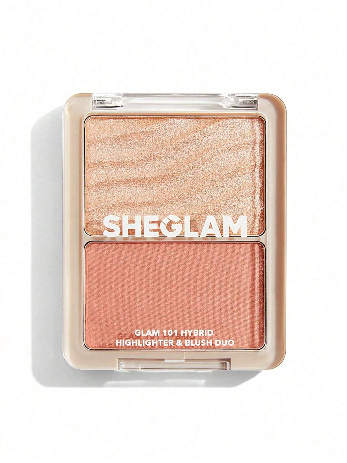 رژگونه و هایلایتر شیگلم مدل Glam 101 Hybrid Highlighter & Blush Duo