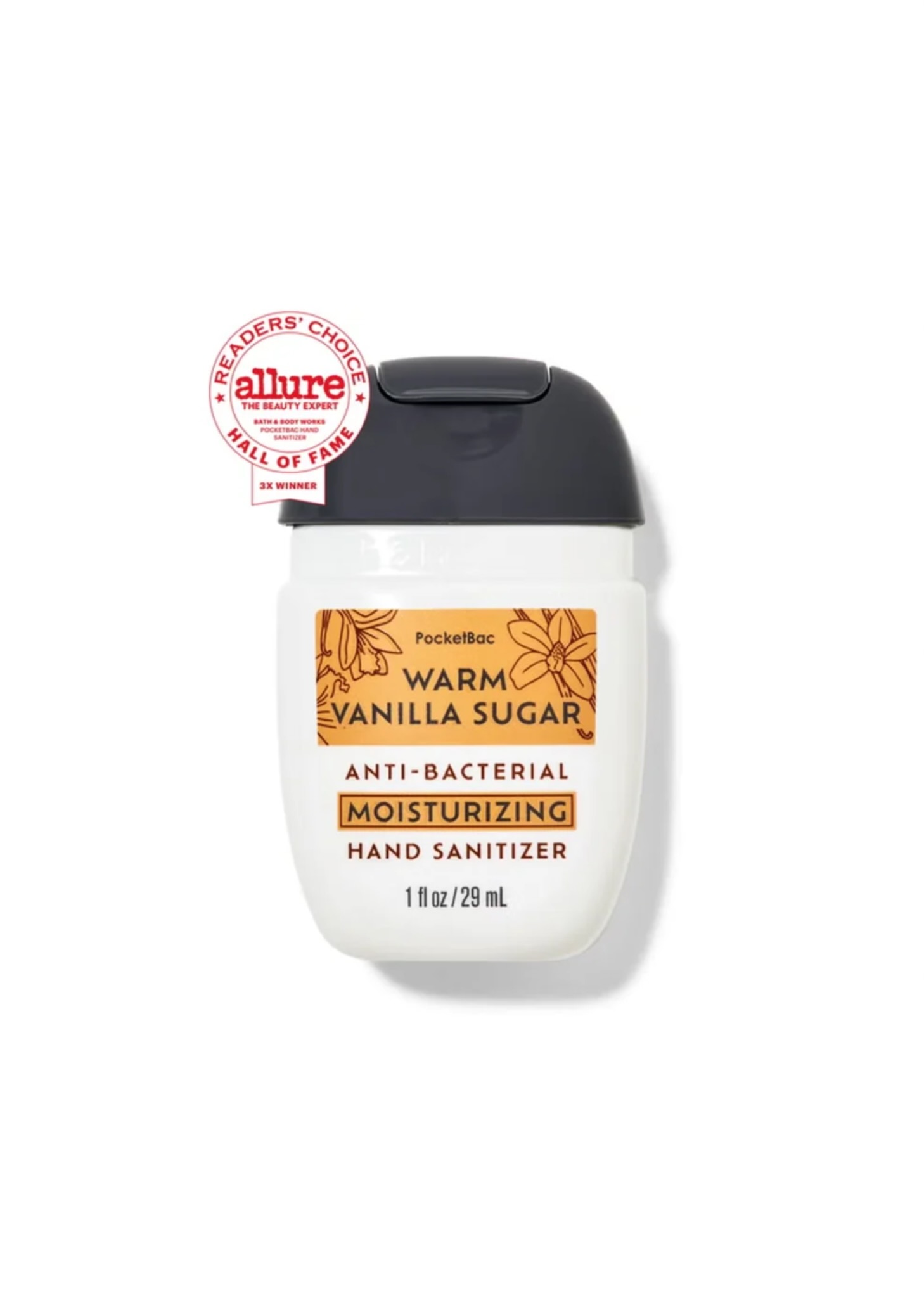 ژل ضدعفونی کننده و آبرسان دست بث اند بادی رایحه Warm Vanilla Sugar