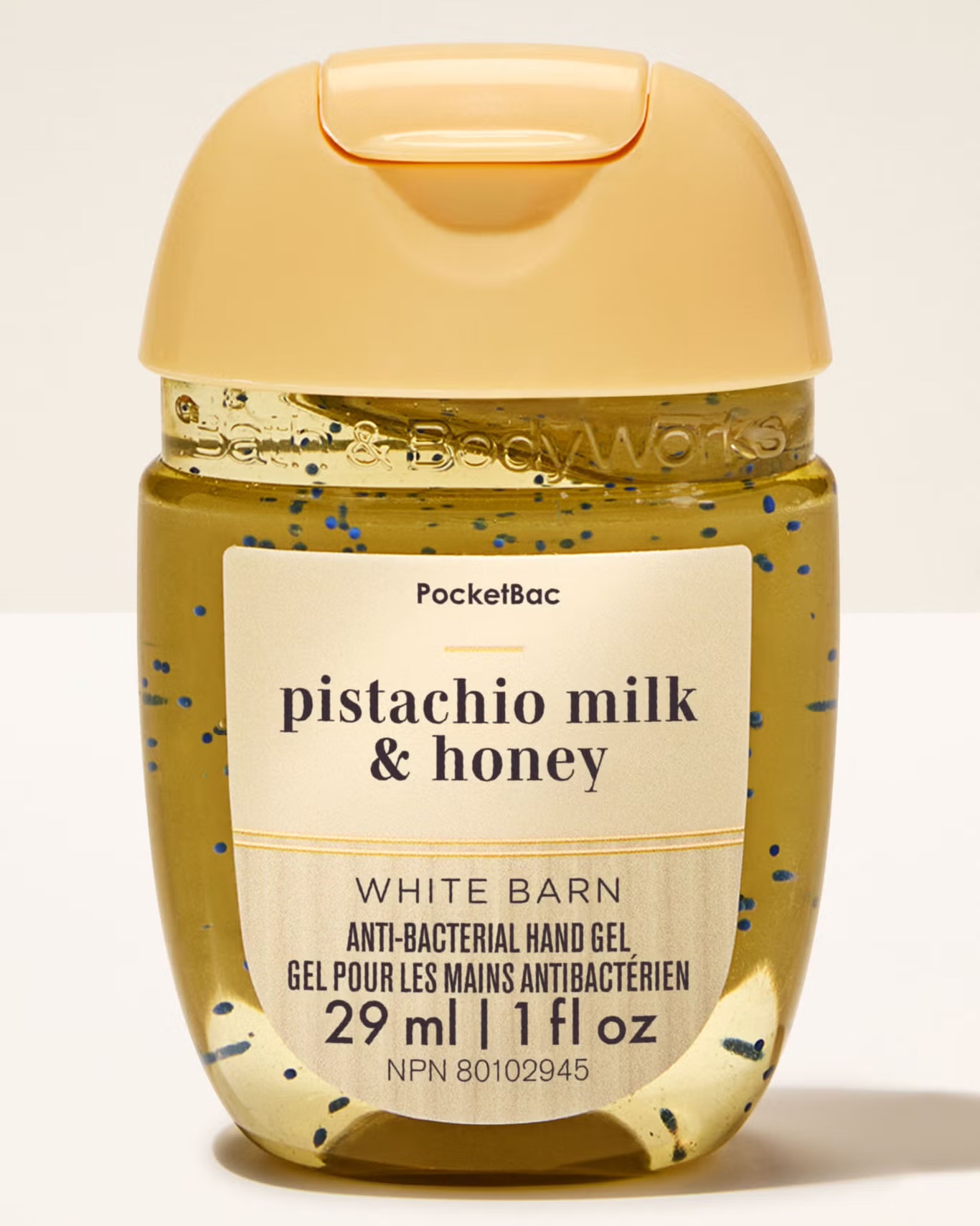 ژل ضدعفونی کننده دست بث اند بادی رایحه Pistachio Milk & honey