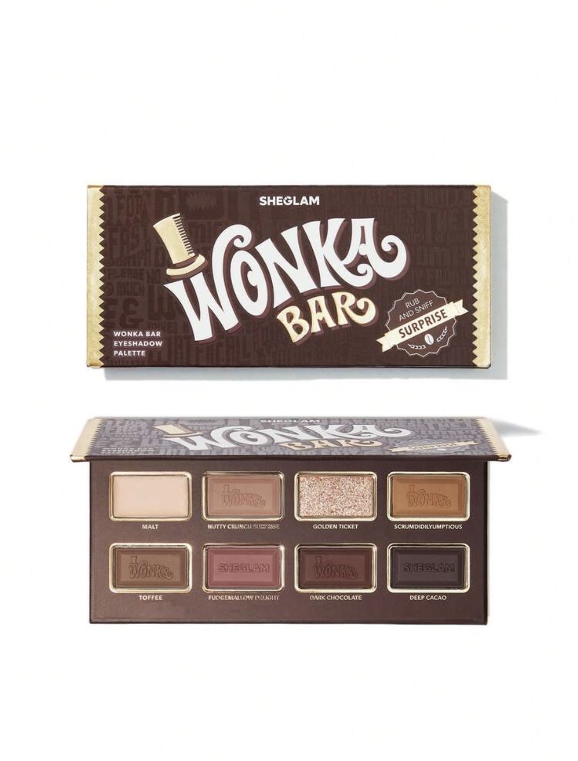 پلت سایه ۸ رنگ مدل Willy Wonka