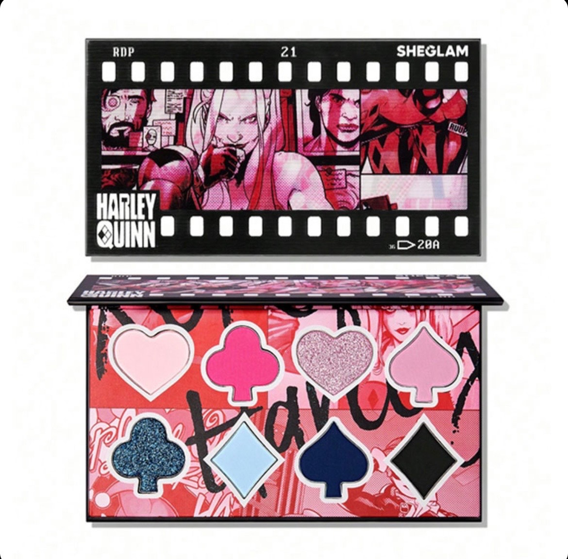 پلت سایه هارلی کویین مدل Harley Quinn X Mad Love Color Palette