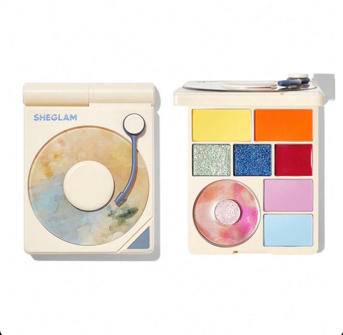پلت سایه گرامافونی مدل Vinyl Pop Color Palette رنگ Color Me Crazy