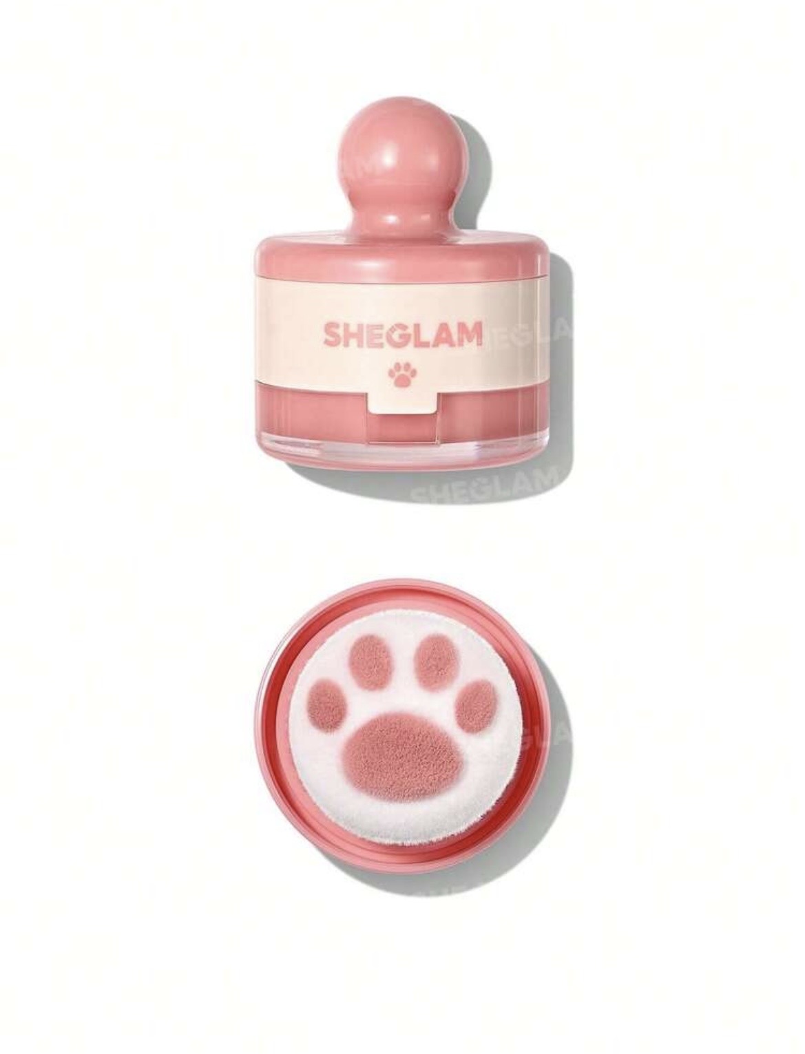رژگونه پنجه گربه شیگلم مدل Cutie Paw Blush Stamp رنگ Painted peony