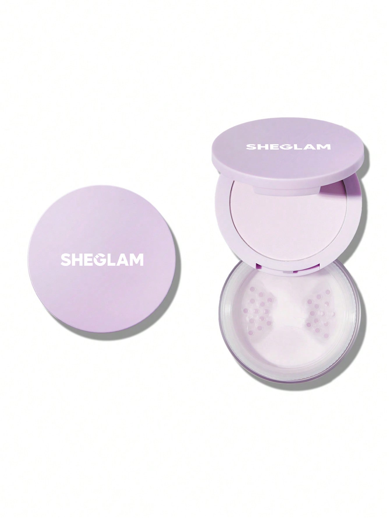 پودرفیکس دوطبقه مدل Insta-Ready Face & Under Eye Setting Powder Duo رنگ Taro