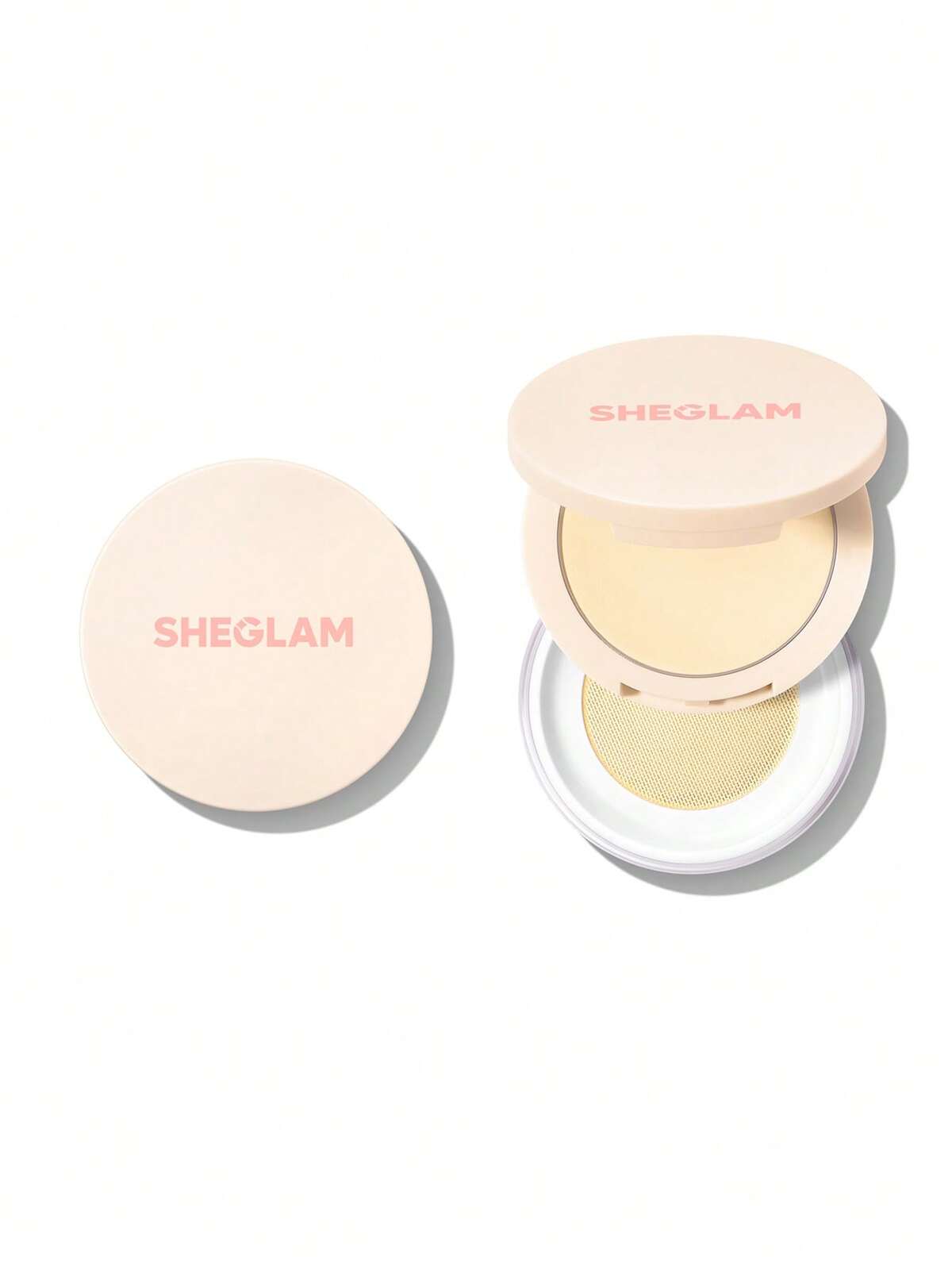 پودرفیکس دوطبقه شیگلم مدل Insta-Ready Ultra-Fine Blur & Lift Setting Powder Duo